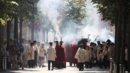La Momeroteta y la Momerota en 'Les Santes' de Mataró