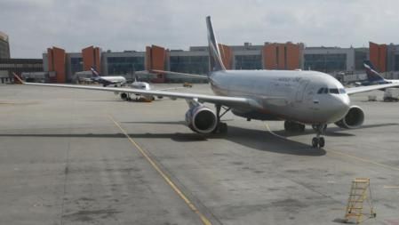 El avión de Aeroflot en el que Edward Snowden debía volar a La Habana, Cuba