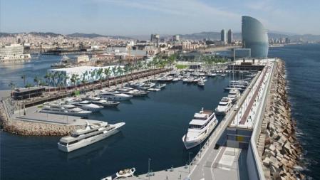 Simulación virtual de cómo será la nueva marina deportiva de la Bocana Nord de Barcelona