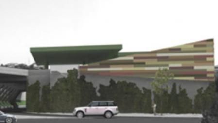 Recreación virtual del proyecto 'Porta de la Trinitat', en sección perfil, donde el Ayuntamiento plantearía ahora trasladar el centro abierto de la Modelo