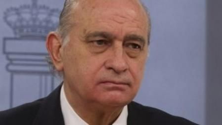 El ministro del Interior, Jorge Fernández Díaz, en la rueda de prensa posterior al Consejo de Ministros.