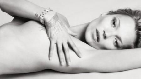 Kate Moss en una imagen para Playboy