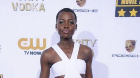 Lupita Nyong'o en los Critics' Choice Movie Awards