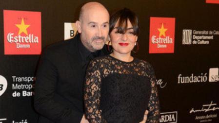Candela Peña y Javier Cámara sobre la alfombra roja de los premios Gaudí