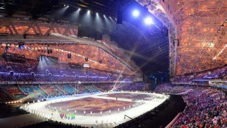 Vista del Estadio Olímpico des Fisth durante la ceremonia de apertura