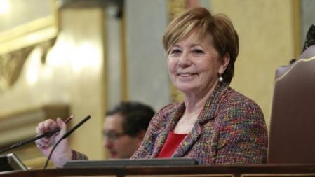 La vicepresidenta del Congreso de los Diputados, Celia Villalobos