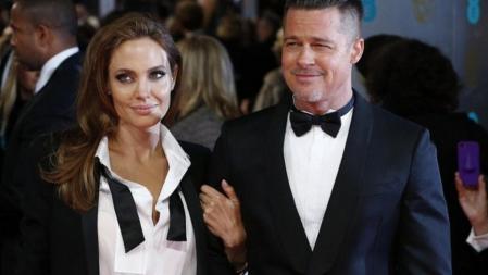 Angelina Jolie sorprendió a todos al presentarse en los Bafta para acompañar a Brad Pitt