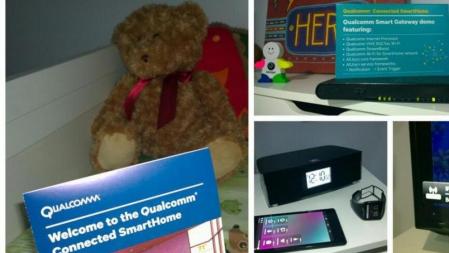 El tour por la 'Connected SmartHome' de Qualcomm es uno de los atractivos del Hall 3 del Mobile World Congress