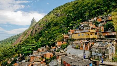 Favela Santa Marta en Río de Janeiro