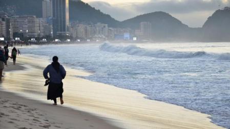 Playa de Copacabana en Río de Janeiro