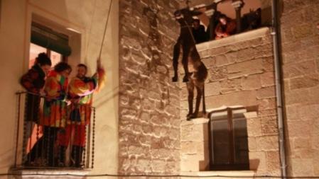 El Ruc, en una imagen del año pasado, es protagonista del Carnaval de Solsona