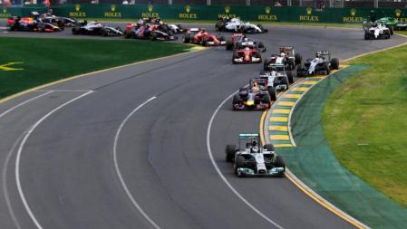 Nico Rosberg lidera el GP de Australia