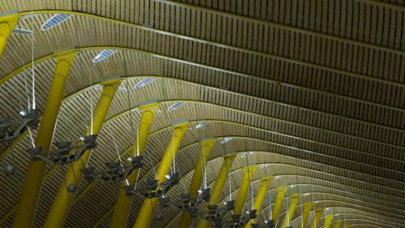 Imagen de la Terminal T-4 del Aeropuerto de Barajas