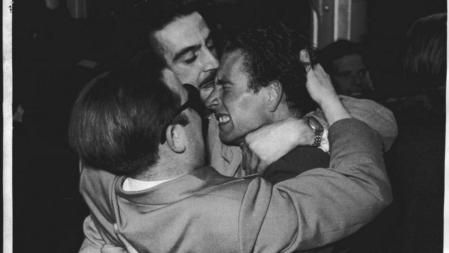 Llegada al puerto de Barcelona del Semiramis. El barco con 286 repatriados de la Unión Soviética a bordo, la mayoría voluntarios de la División Azul, se convierte en uno de los símbolos de nuestra Guerra Civil.