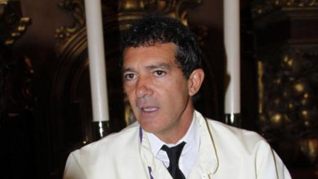 Antonio Bandera y Melanie Griffit, habituales de la Semana Santa