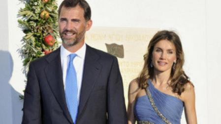 Letizia Ortiz en la ceremonia de Nicolás de Grecia con Tatiana Blatnik en 2010