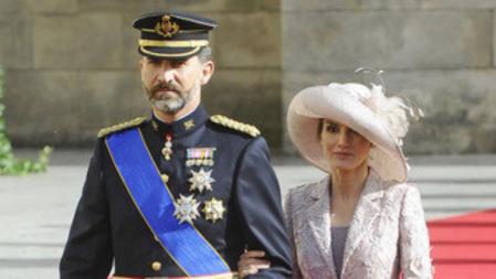 Los Príncipes de Asturias en la boda de Guillermo de Luxemburgo en 2012