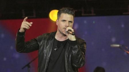 Dani Martín durante uno de sus conciertos