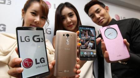 LG G3 se comercializa en color negro, blanco y dorado