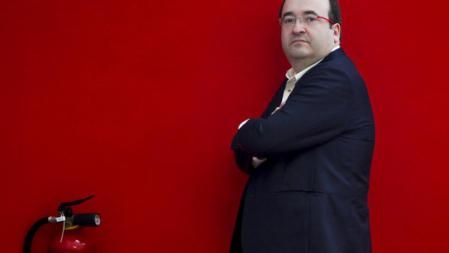 Miquel Iceta, en una imagen tomada en 2011 en la sede del PSC