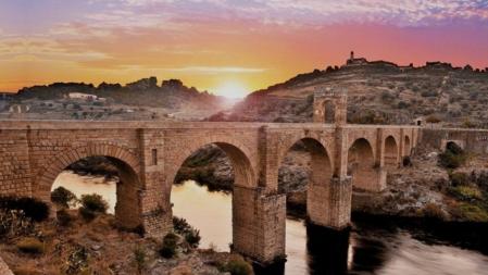 El Puente de Alcántara, en Cáceres