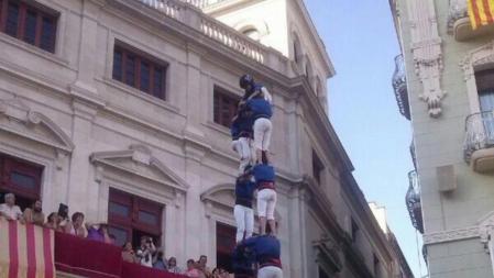 2d8f dels Castellers de la Vila de Gràcia a Reus