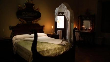 La habitación principal de Ramon Casas y Júlia Peraire en Sant Benet