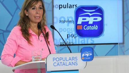 La presidenta del PPC, Alícia Sánchez-Camacho, en una imagen de archivo.