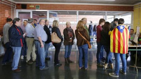 Ciudadanos partician en Barcelona en el 9N