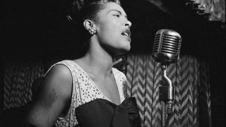 La cantante norteamericana Billie Holiday