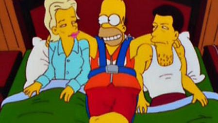 La pareja de actores, nunca mejor dicho, hizo todo un 'cameo' en la serie