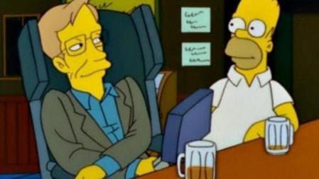 El popular científico protagonizó un capítulo de la serie