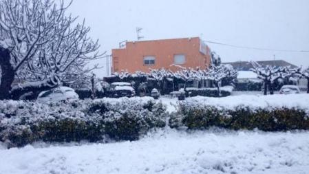 Sant Martí Sarroca nevat