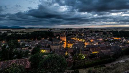 Panorámica de la localidad segoviana de Ayllón