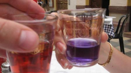 Un brindis con pacharán