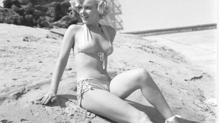 Marilyn Monroe, retrato tomado en 1958