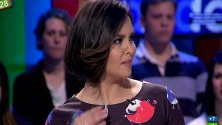 Cristina Pedroche sorprendió a la audiencia con un nuevo peinado en el que fue su último programa antes de embarcarse en 'Pekin Express'