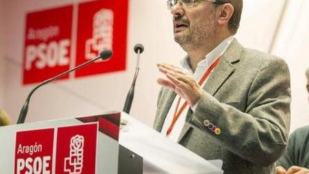 Javier Lambán, presidente de Aragón.