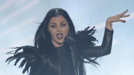 La cantante Nina Sublatti representa a Georgia en el Festival de Eurovisión