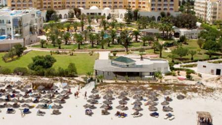 Hotel Imperial Marhaba, en la playa de Susa, en Túnez