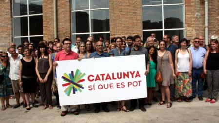 La alianza de izquierda de 'Catalunya Sí que es pot' se presenta de cara al 27S