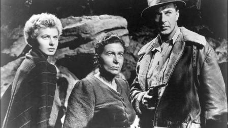 Ingrid Bergman junto a su 'amado' Gary Cooper en un fotograma de 'Por quién doblan las campanas'