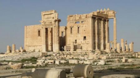 Imagen de archivo del Templo de Bel, en Palmira, que ha sido destrozado por el Estado Islámico