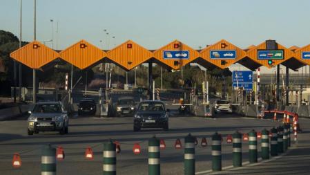 El peaje de la autopista C-32 en Premià de Mar fue el primero que se instaló en España&nbsp;