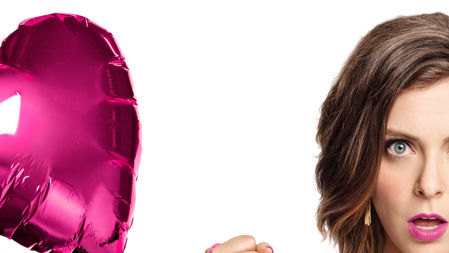 La actriz Rachel Bloom en una imagen promocional de 'Crazy ex girlfriend'.