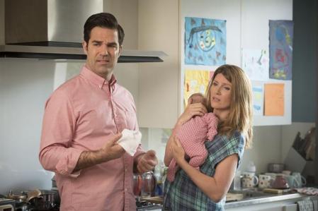 Rob Delaney y Sharon Horgan escriben y protagonizan 'Catastrophe'.