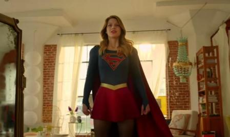 Melissa Benoist en 'Supergirl'.
