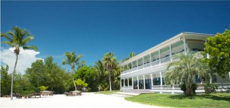 La Blue Cottage House del complejo.