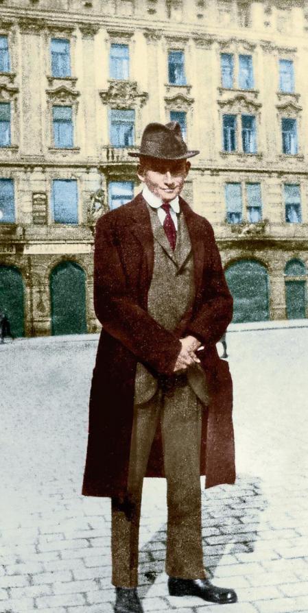 Franz Kafka en Praga en torno a 1910&nbsp;