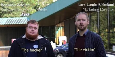 Estos empleados de Promon protagonizan el vídeo que demuestra la vulnerabilidad de la app de Tesla